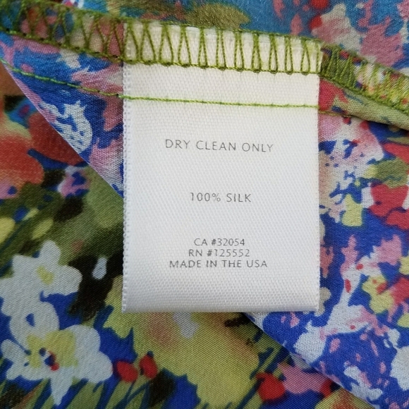 Anthropologie Dolan Silk Blouse - Picture 7 of 7